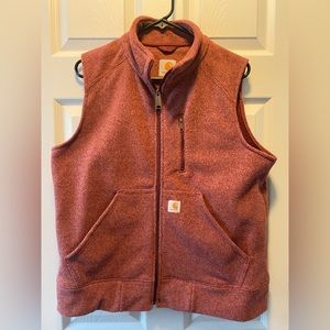 Carhartt vest size L (12/14) maroon
